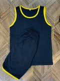 Kids Sando and Shorts Track Suit 2 Pcs Set - LARGE