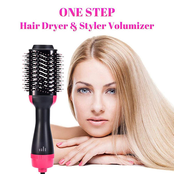 One Step Hair Dryer And Styler Hot Air Brush With Extra Hair Tool Set