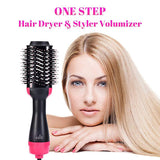 One Step Hair Dryer And Styler Hot Air Brush With Extra Hair Tool Set