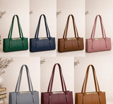 The Bag Master Rectangular Shoulder Bag Stylish Durable Comfortable And Spacious For Everyday Use - Black