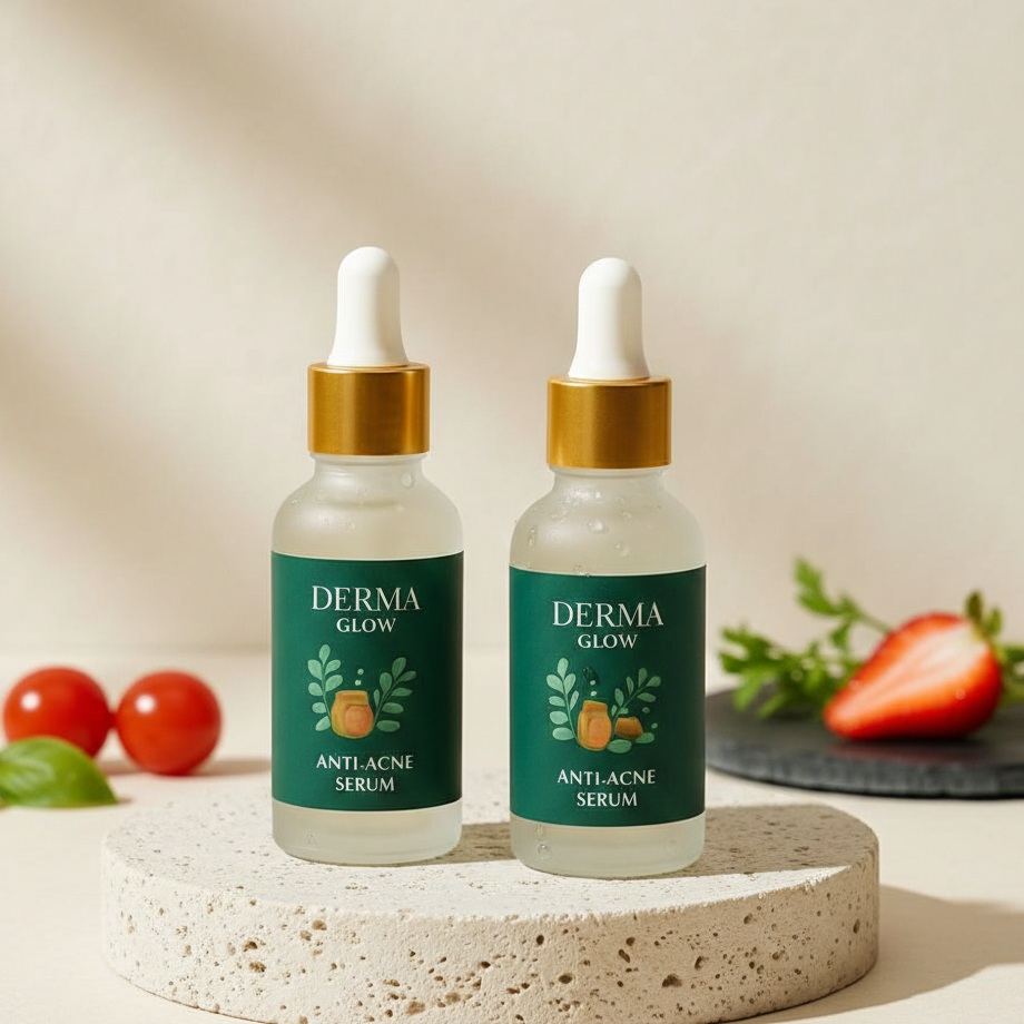 DermaGlow Anti-Acne Serum – Brightening & Clarifying Skincare Treatment