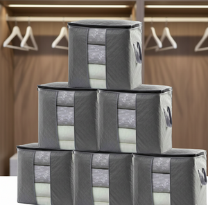 Large storage Bags, storage Bag clothes storage box bins foldable cloth