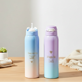 Premium Pastel Ombré Insulated Stainless Steel Water Bottle