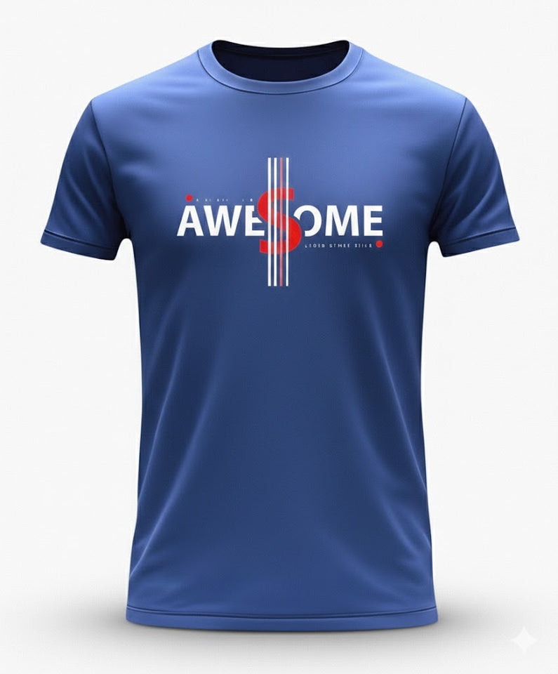 Summer DTF Printed T-shirt for Men's